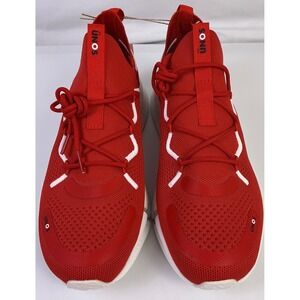 UNOS Neillum Red Knit Sneakers Athletic Tennis Shoes Men Women M 8-9 W 9.5-10.5